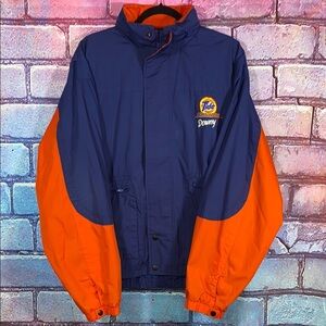 Tide Racing Jacket Size L, Navy/Orange, Windbreaker, Vintage Condition
